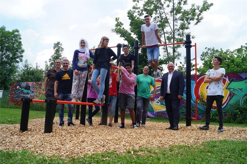 Zum zweiten Mal: Jugendplatz beim Balinger Bahnhof eingeweiht
