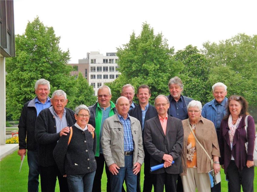 Musiker-Senioren aus dem Kreis besuchen den Landtag