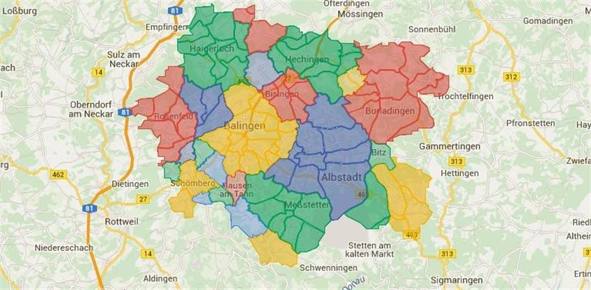 Interaktive Karte: So wählten die Gemeinden im Zollernalbkreis