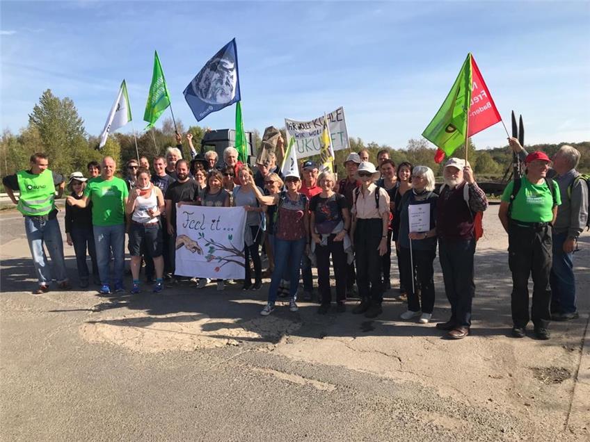 Lokale Gruppen unterstützen Demo für Hambacher Forstes