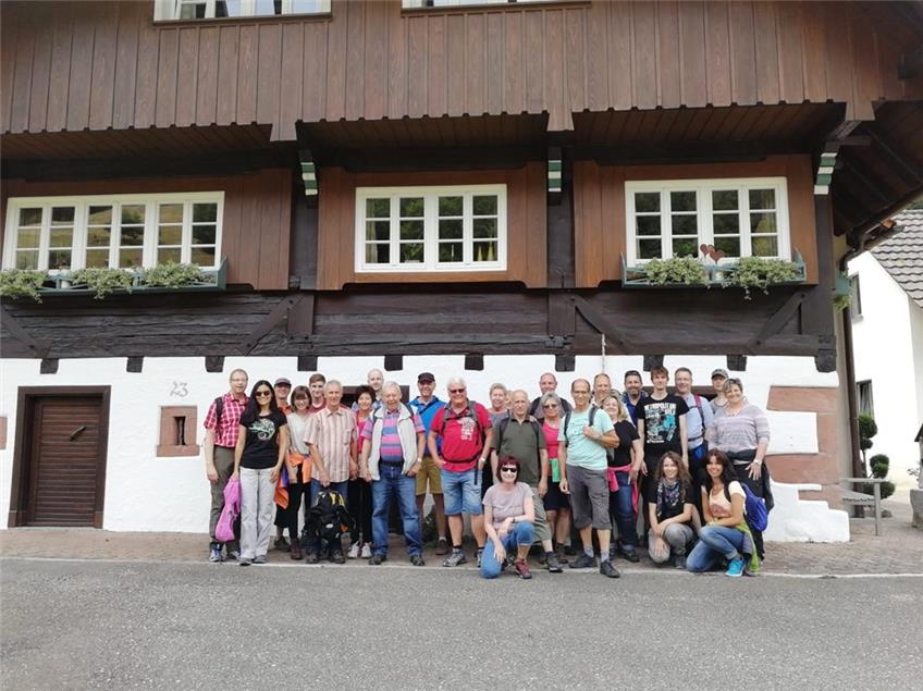Tischtennisclub im Schwarzwald unterwegs