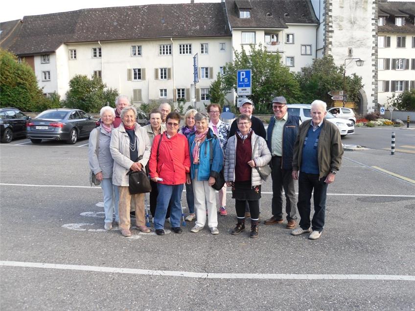 Täbinger Senioren besuchen die Insel Reichenau