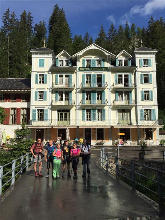 ASV Ebingen auf Tour im Berner Oberland