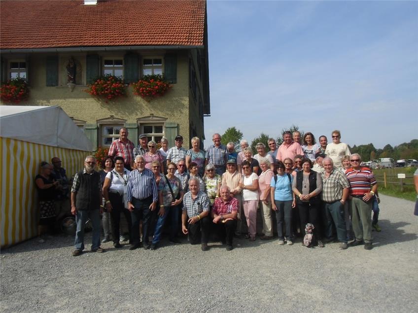 Obernheimer Albverein genießt sonnige Tage im Allgäu
