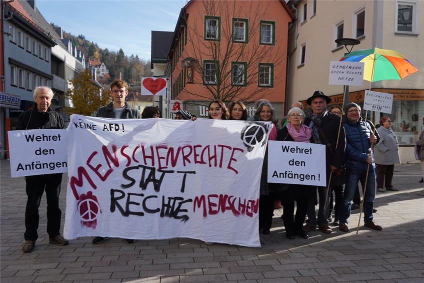 „Albstadt bleibt bunt“: Schluss mit stillem Protest gegen die AfD