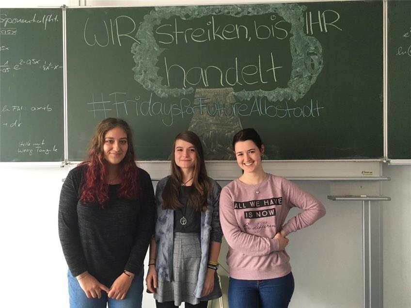 Balinger und Hechinger Schüler sind bei Klimastreik in Albstadt mit dabei