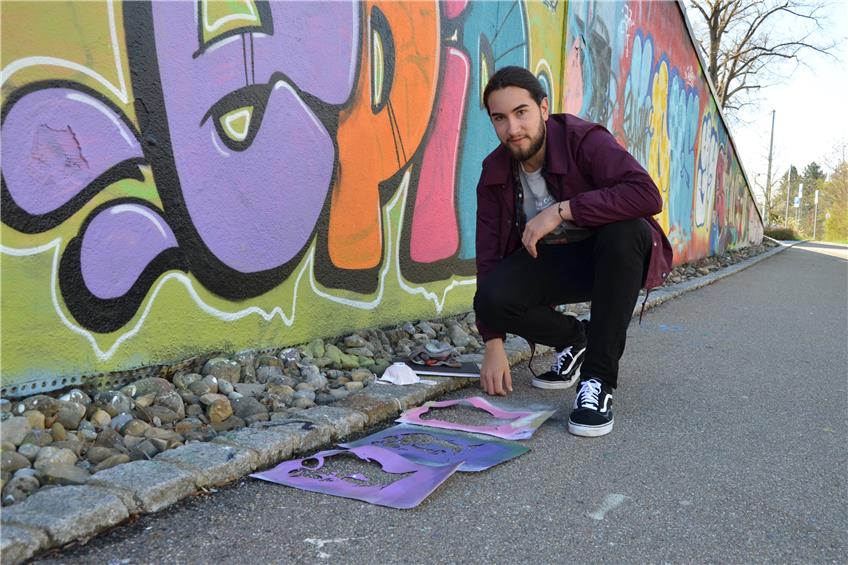 Der Balinger Graffiti-Künstler Knot spricht über seine Werke und über No-Gos in der Szene