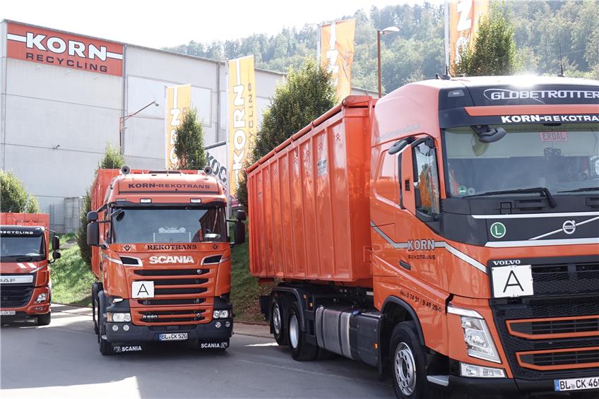 Ebinger Recyclingfirma Korn baut aus: Neue Niederlassung in Riederich bei Metzingen
