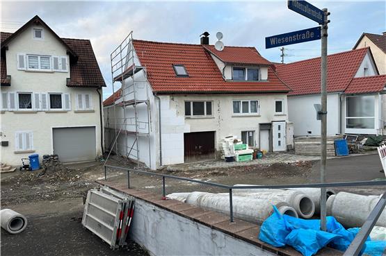 Eingestürztes Haus in Sickingen steht wieder sicher