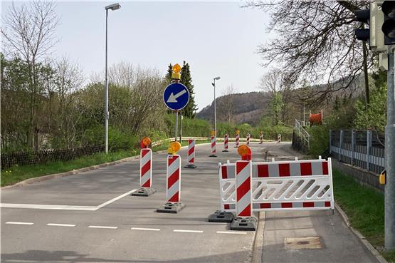 Höristraße zwischen Lautlingen und Margrethausen ist in einer Fahrtrichtung offen
