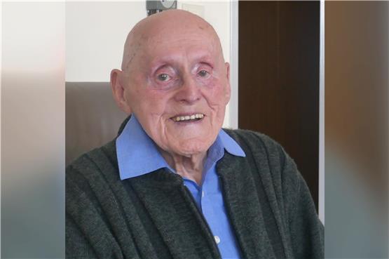 Johann Löffler aus Frohnstetten feiert seinen 100. Geburtstag