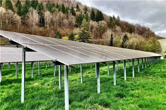 Lautlinger Solarpark ist im Werden – auch andere Flächen wecken Interesse